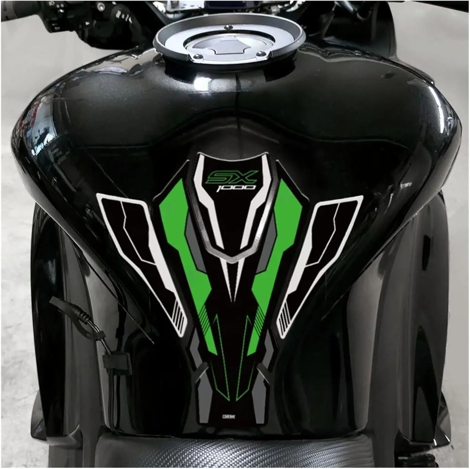 Motorcycle Tank Sticker for Z1000SX Ninja1000SX 2017-2024 Motorcycle 3D Fuel Tank Pad Sticker Set Gas Oil Protection Decals.