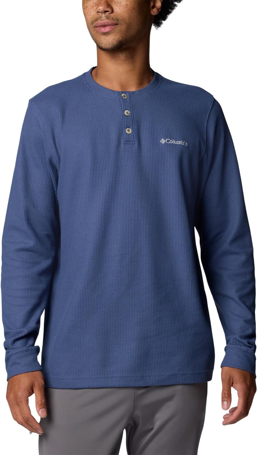 Columbia Men's Pitchstone Knit Long Sleeve Henley