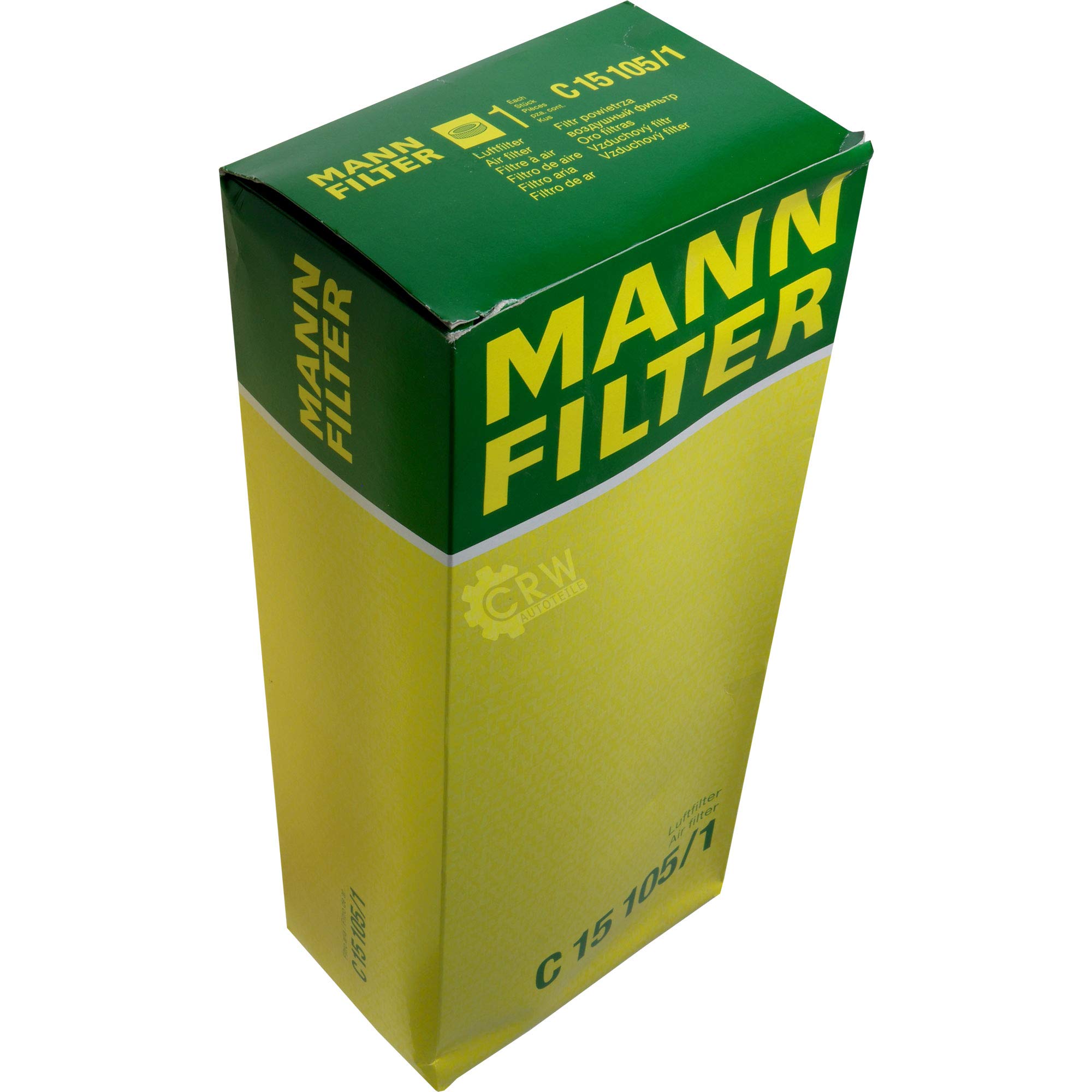 Paquete de inspección Kit de mantenimiento de filtros con filtro de aceite HU 718/1 z, filtro de aire C 15 105/1, filtro de combustible PU 742, filtro de habitáculo FP 6724, tornillo de