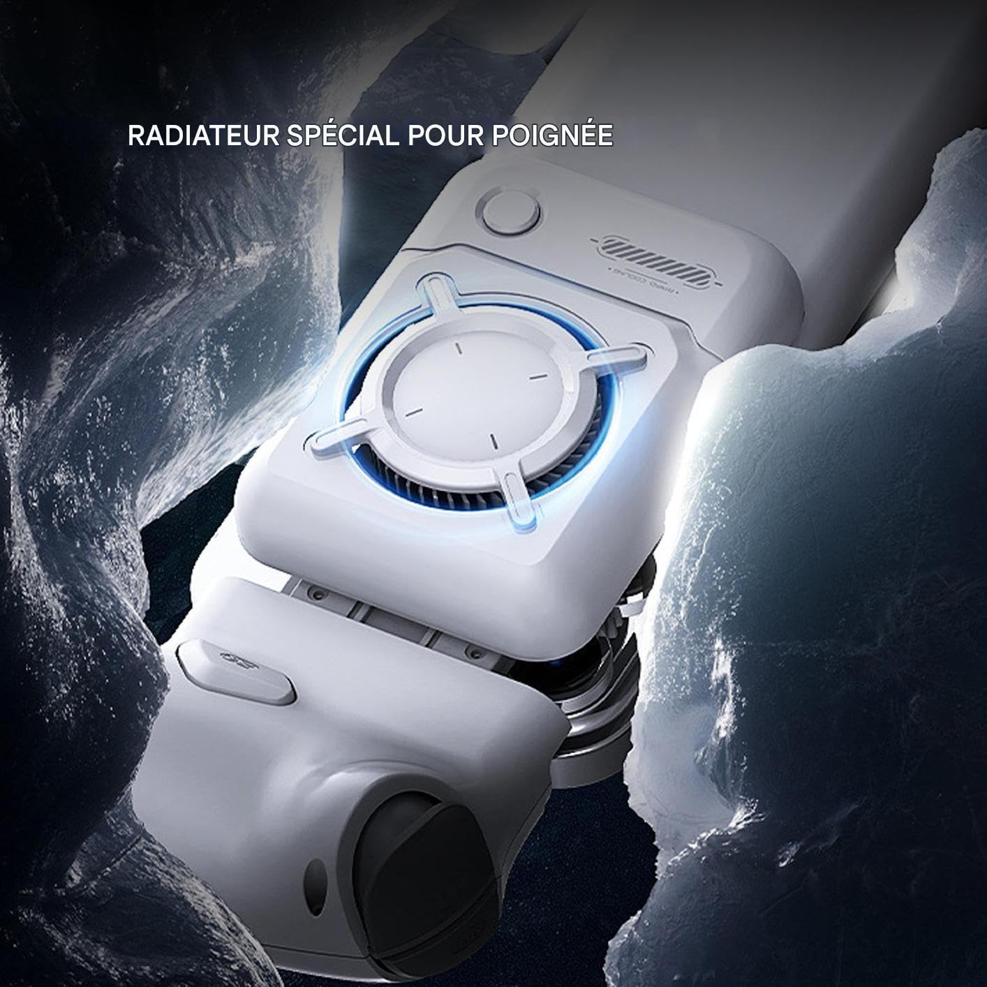 Ventilateur De Manette De Jeu,Dispositif de Rafraîchissement Pour Extension de Manette | Portable 3 Vitesses Réglable Maison Voyage Adultes