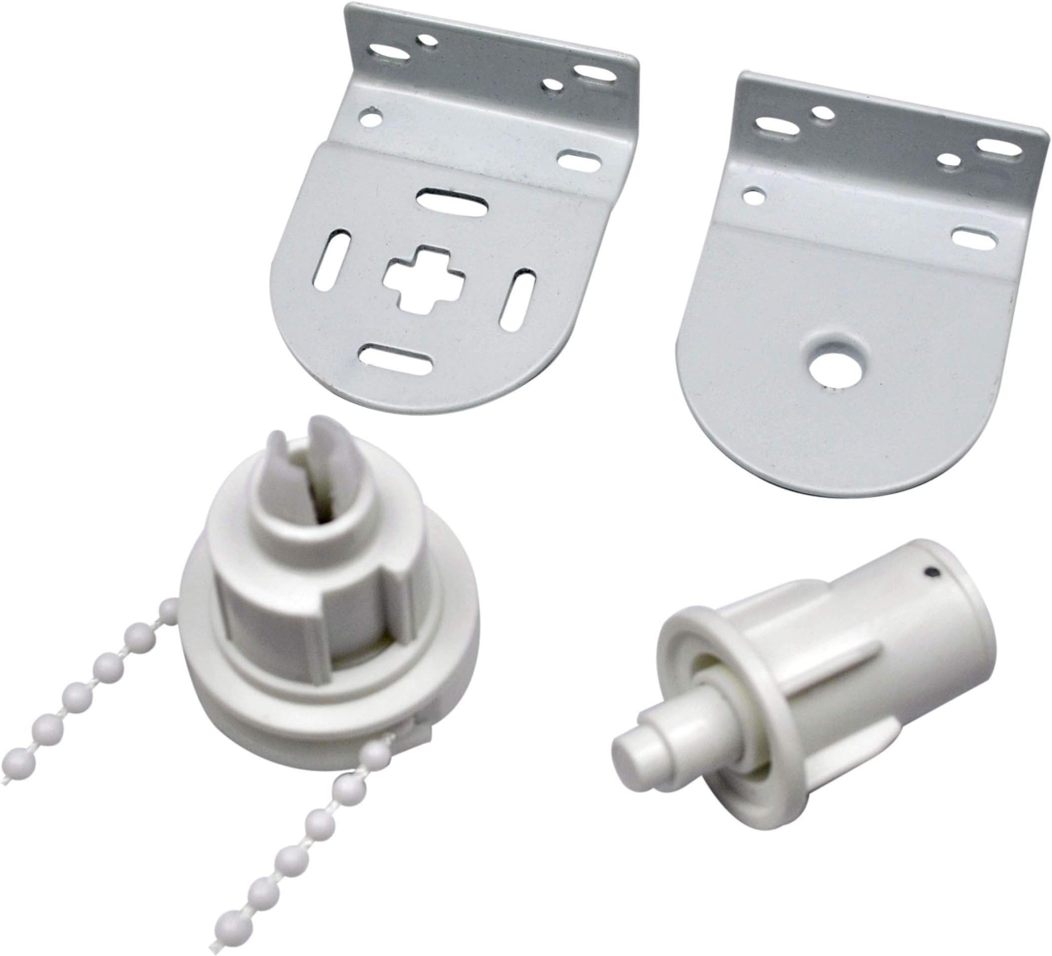 30mm Roller Blind Clutch Roller Shade Clutch Replacement Spares Parts Repair Kit Complete with Metal Brackets, Bead Chain, Shade Weight Max Load 11 LBS (5 KGS)