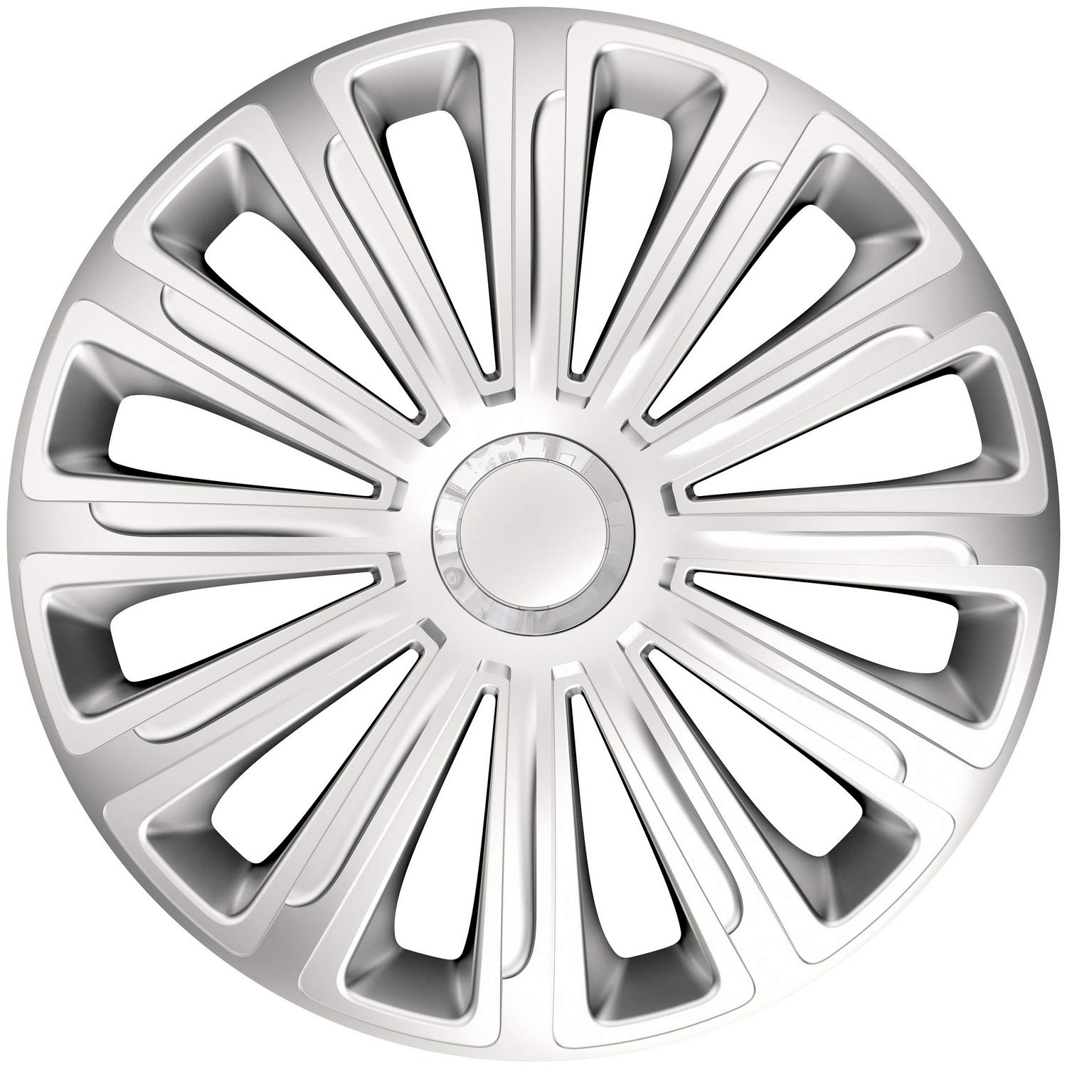 HP-Autozubehör 83516 Set copricerchi TREND 16" Argento