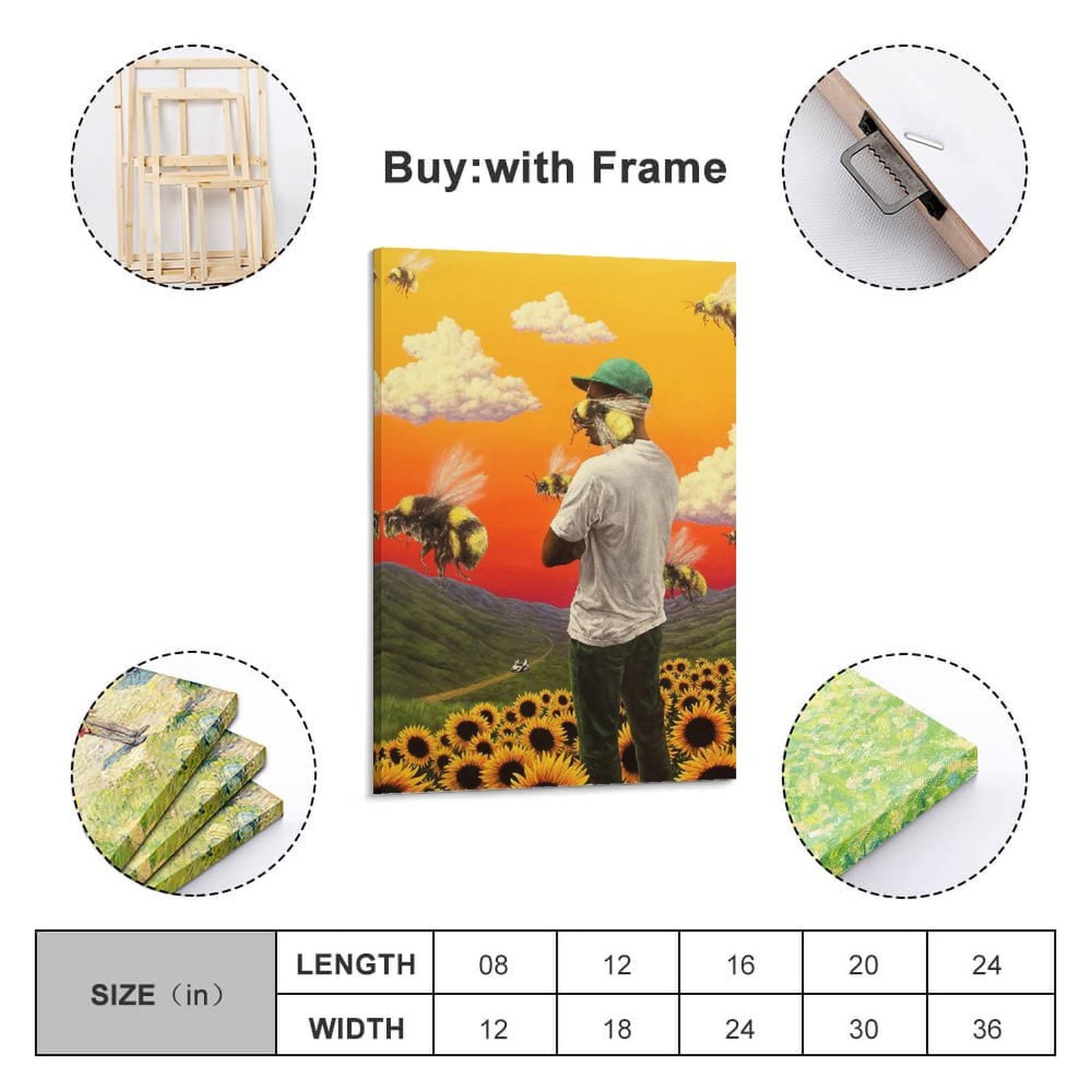 Amazon.co.jp: タイラー・ザ・クリエイターアルバムカバーポスター