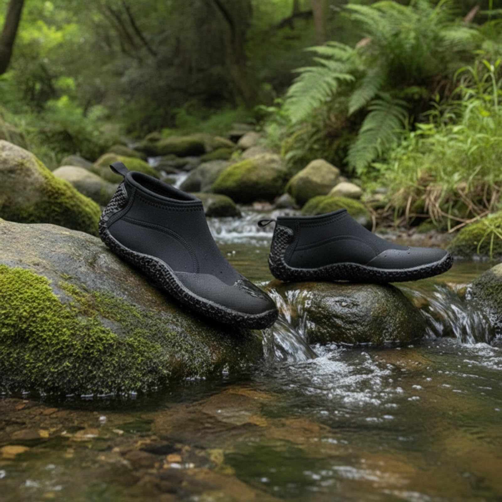 Chaussures Plongée en Néoprène Antidérapant Bottillons Plongée avec Semelle en Caoutchouc Léger pour Plongeurs, Numeric_43