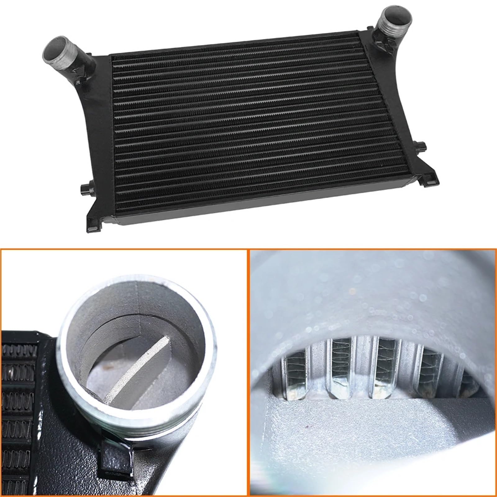 Radiatora Steam Deck Zestaw chłodnicy międzystopniowej do Audi A3 S3 Golf 7 GTI R MK7 EA888 Gen3 TT TTS Seat Leon Octavia Skoda Superb 1.8TSI 2.0TSI Zestaw Chłodzący