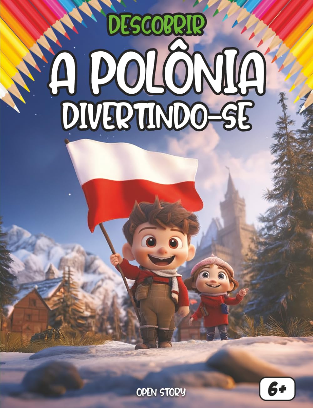 Descobrir a Polônia divertindo-se: Um livro educativo e interativo para crianças sobre a cultura, a história e as tradições da Polônia