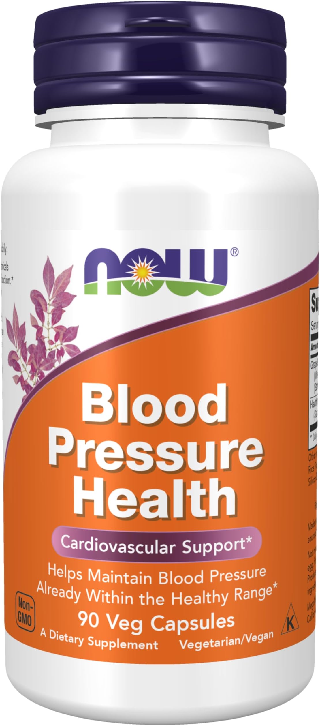 Now Foods Blood Pressure Health 90 Veg Capsules main image 0