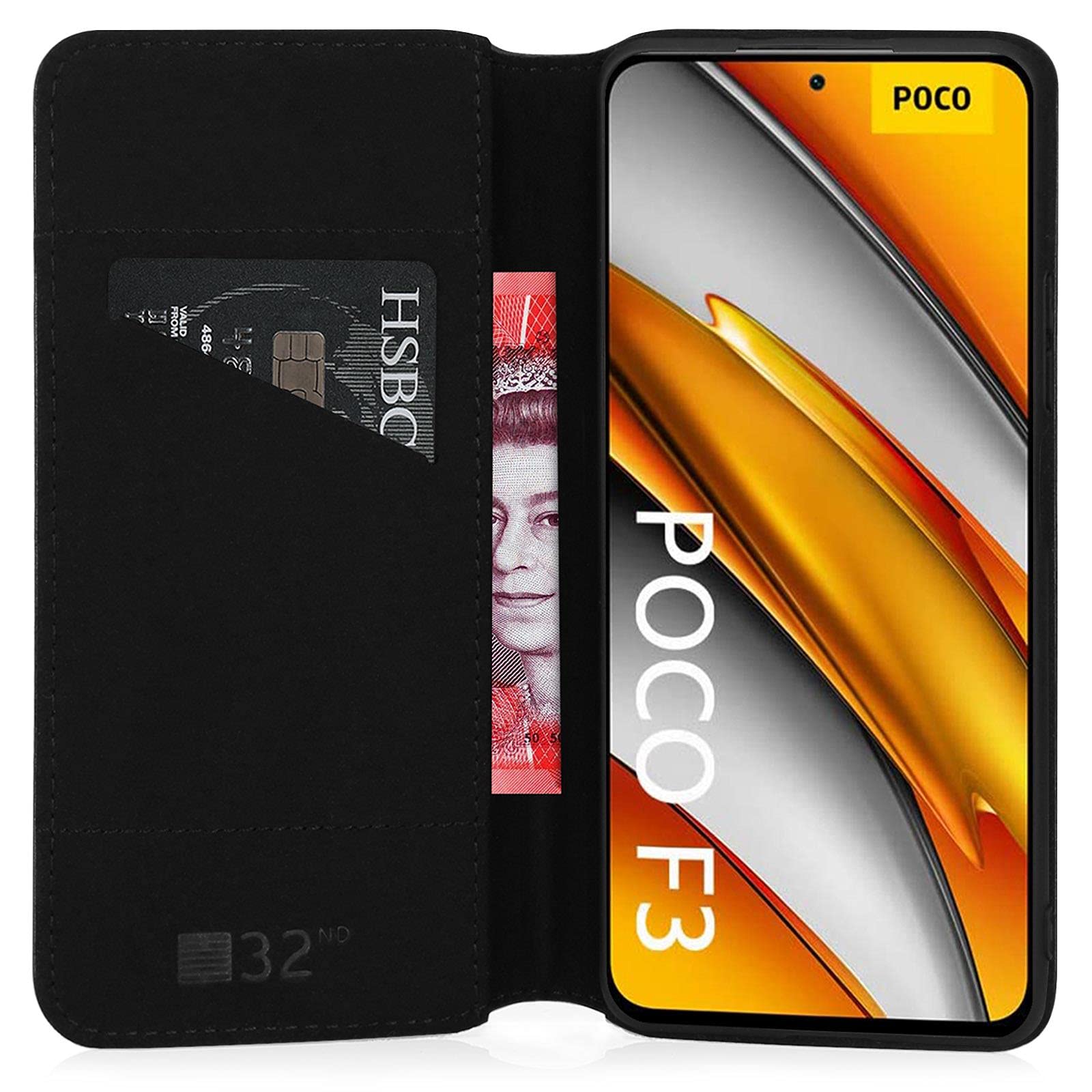 Handyhülle Für Poco F3 / F3 5G / Xiaomi Mi 11i – TPU Mit Lederoptik, Kevlar-Design, Erhöhte Kanten, 10 Farben