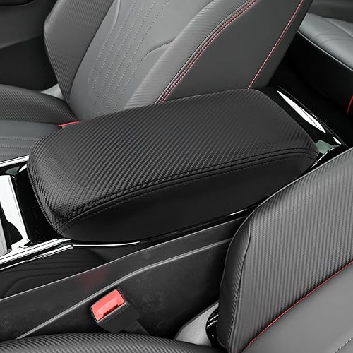 SHAOHAO Funda para reposabrazos de automóvil para Volkswagen ID.4 2023, accesorios 2023 VW ID.4 estándarProSPro SS Plus, cubierta de consola