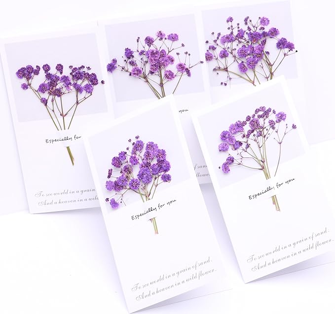 30 ramas de flores prensadas secas para resina miniatura 6