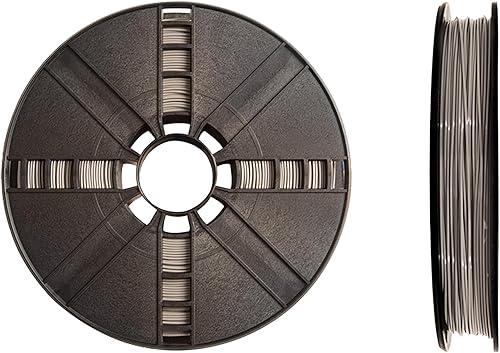 Bobina de filamento MakerBot PLA (tamaño grande), Gris oscuro, 1 Gray,Red,White,Black