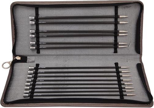 Knitters Pride-Karbonz Straight Needle Set 10"