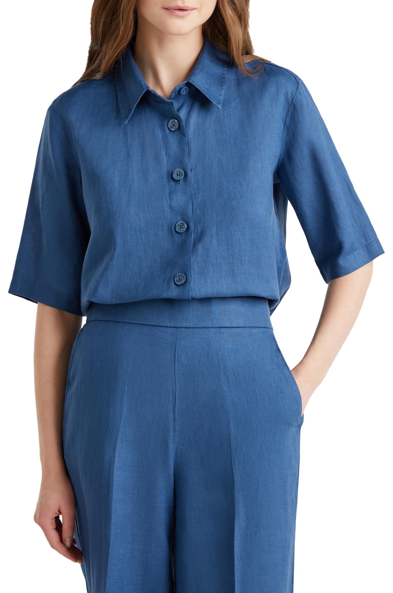 United Colors of Benetton Bluzka Kobiety Camicia 5bml5qb75