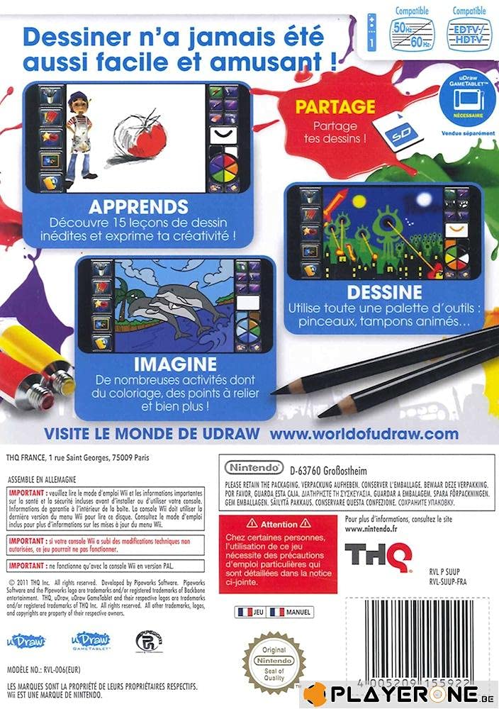 Image secondaire de uDraw studio 2 (jeu Wii tablette)