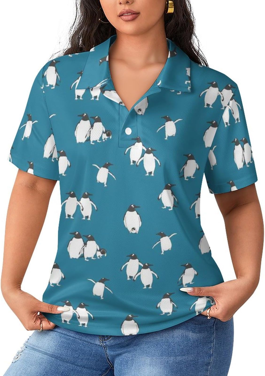 penguin polo tops