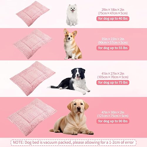 Miniatura 6 de Tapete lavable para cama de perro de lujo, reversible, de felpa, cómoda cama para mascotas, cómoda cama de perrera para perros grandes, jumbo,