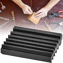 Sharpener Guide for Leather Cutter Head, Leather Beveler Sharpen Leather Beveler Sharpen Leather Edger Steel Leather Edge Bevelers Grinding Leather Craft Accessories