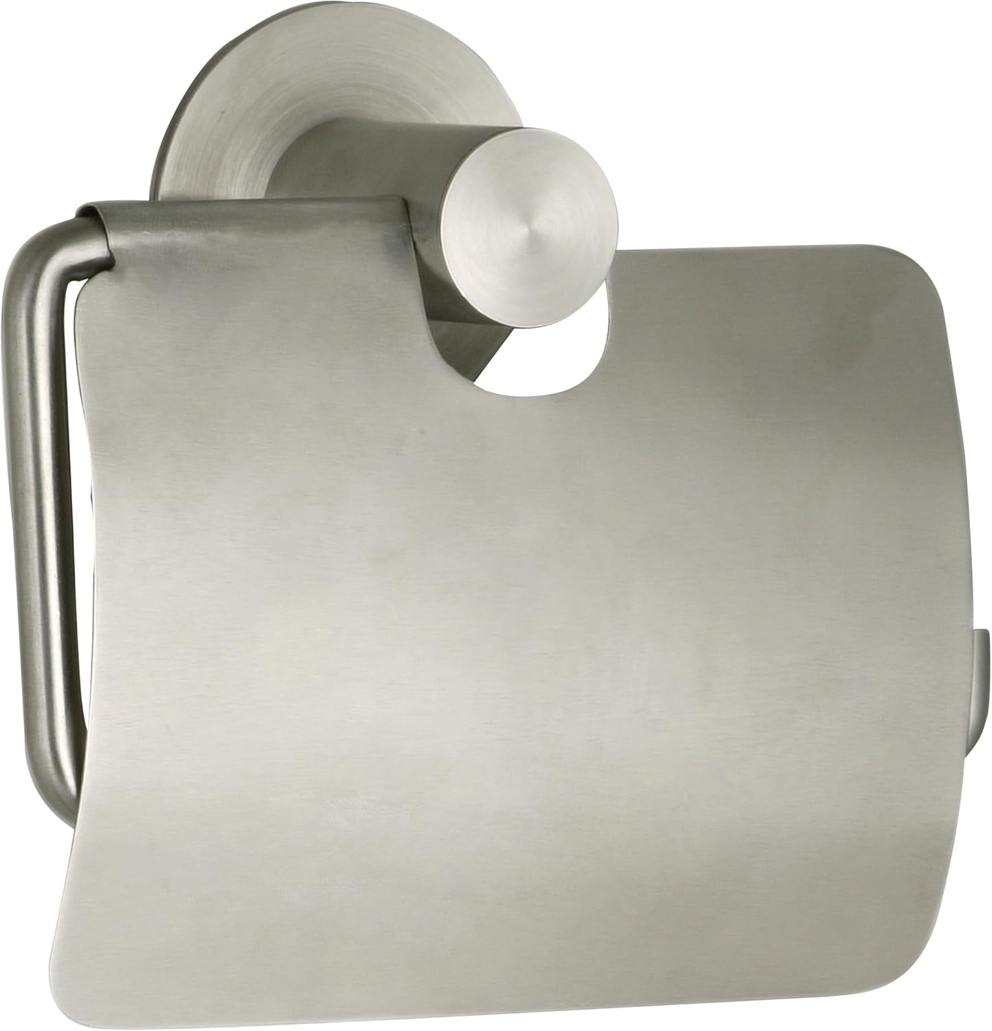 MSV Wall Toilet Roll Holder, Grey