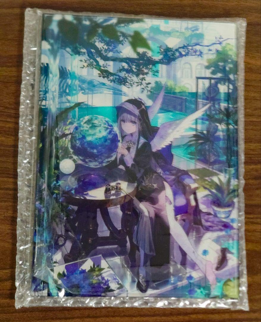 絵師100人展 13 藤ちょこ アクリルプレート 第三惑星の部屋 グッズ-スタンドポップ】「絵師100人展 13」 ライトアップ