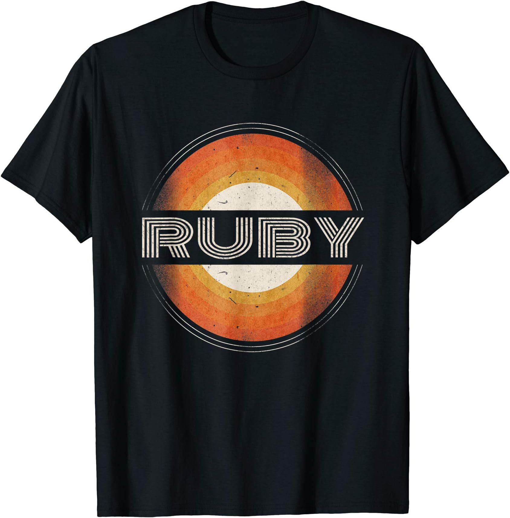 Graphic TeeFirst Name Ruby Retro Personalized Vintage T-Shirt