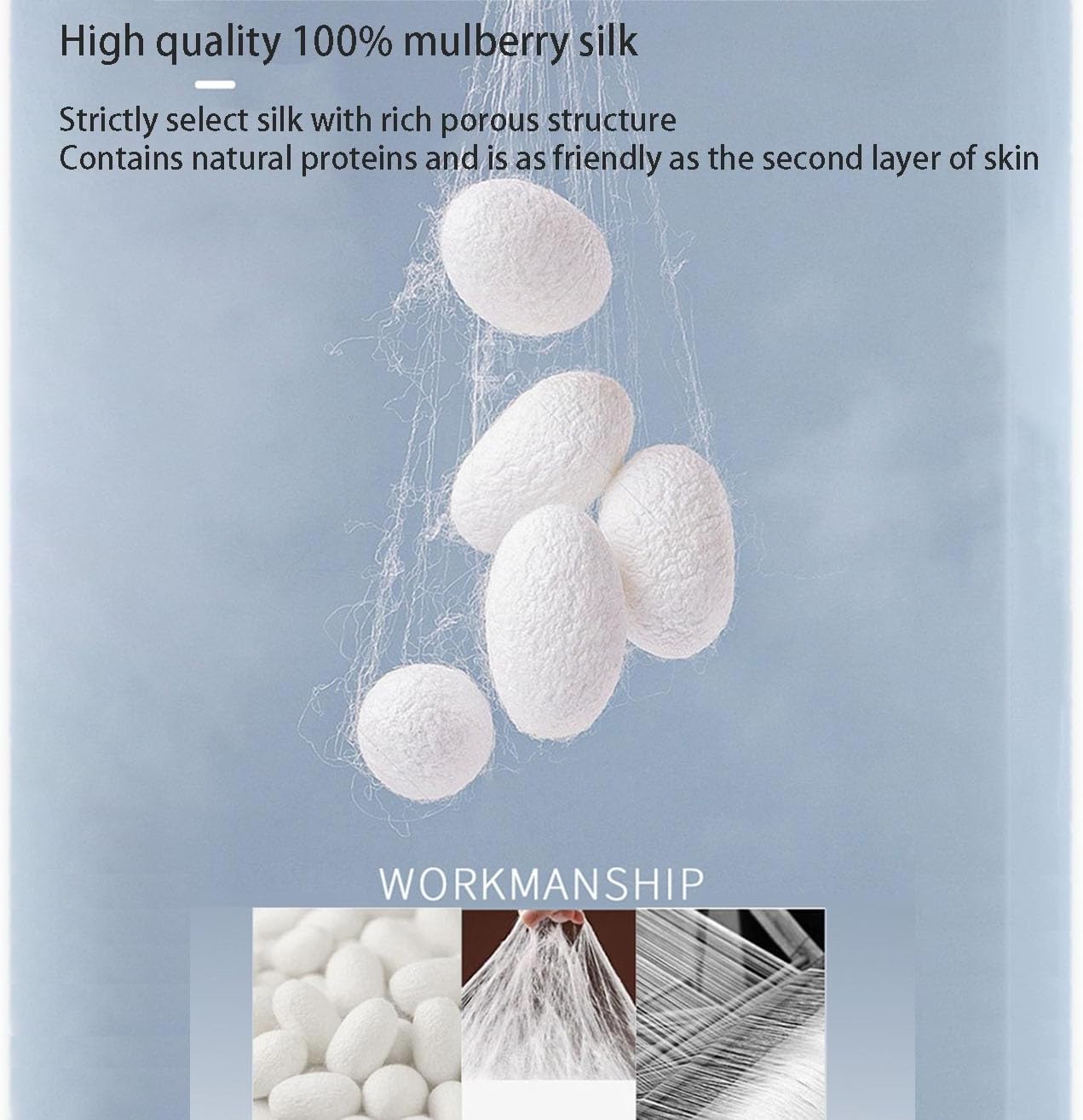 100% Mulberry Silk Women's Shorts Boxer Briefs Underwear High Waist Boyshorts Panties Soft Loose Daily Sleep Underpants - Image 5