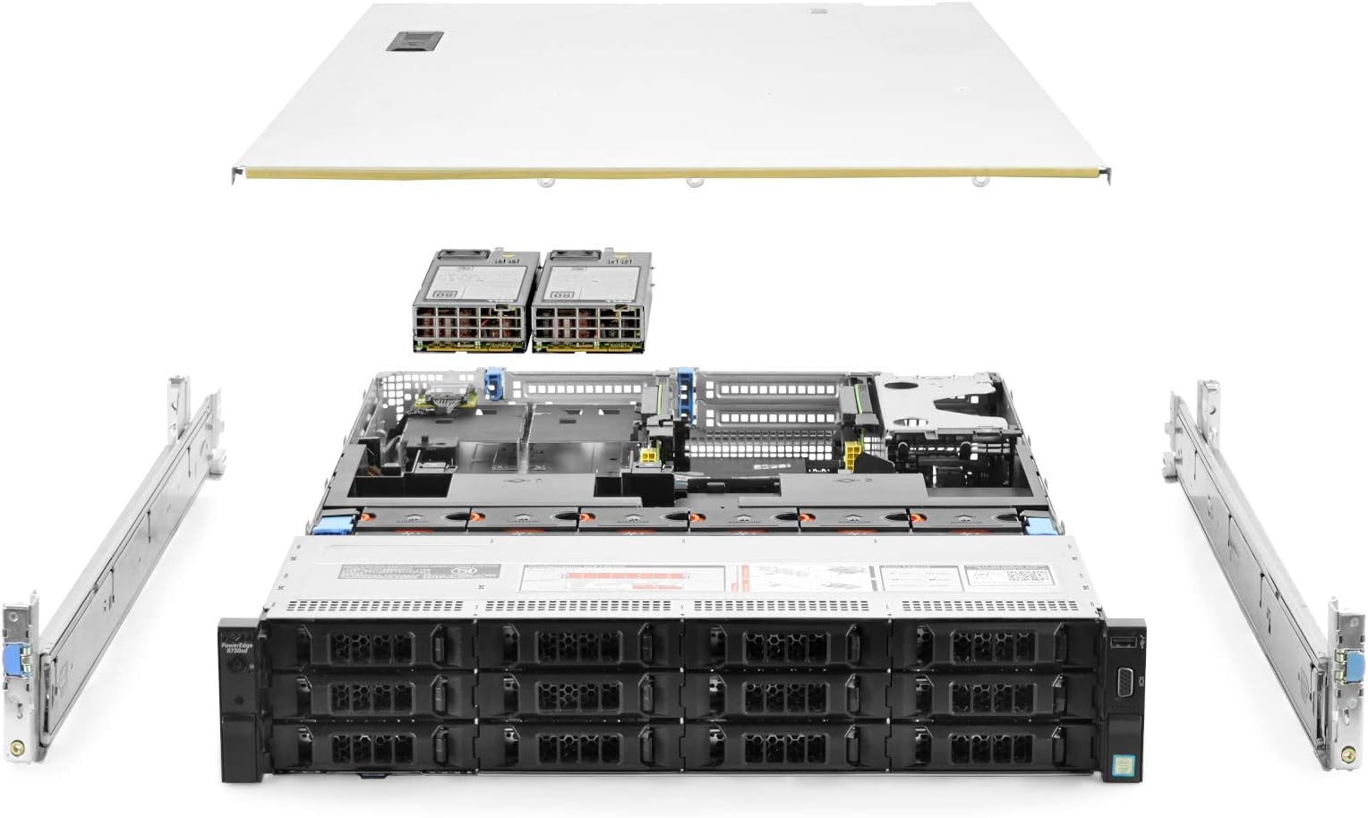 Amazon.com: Dell PowerEdge R730xd Server 2.60Ghz 28-Core 192GB 12x ...