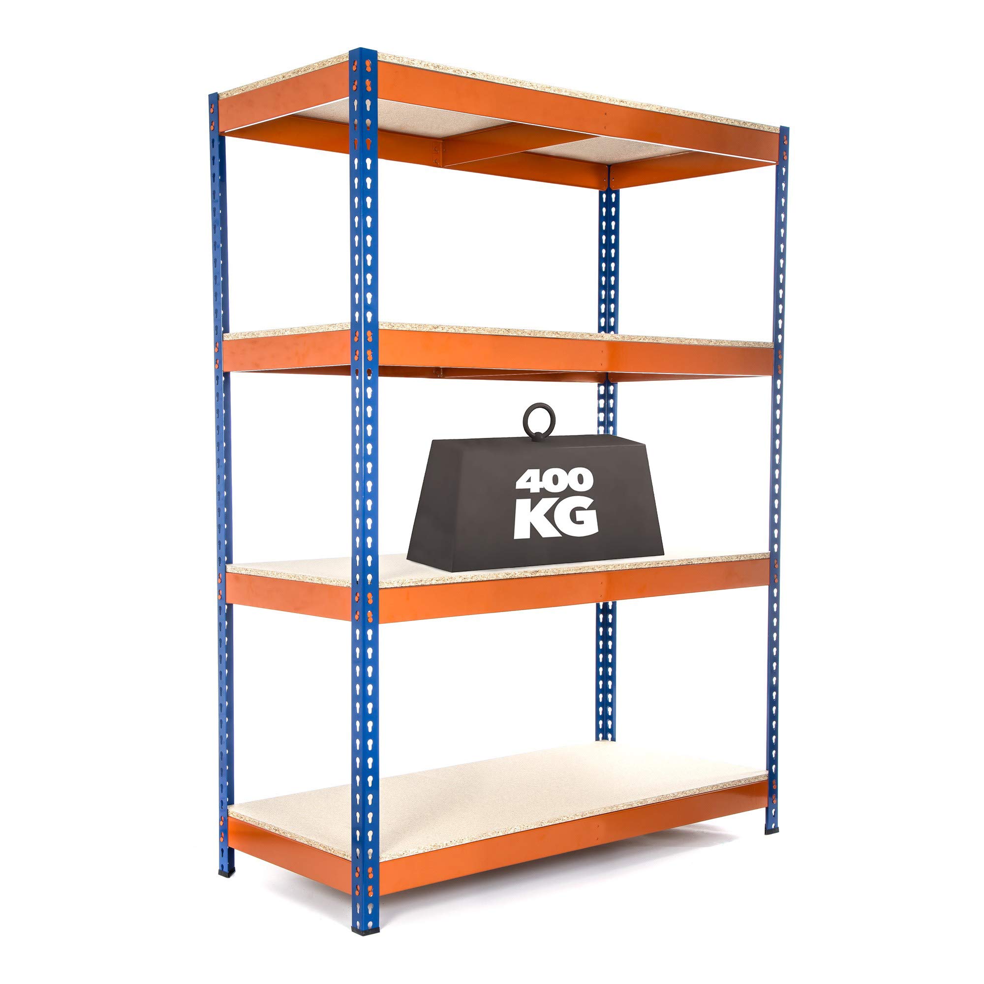 Sponsored Ad – Racking Solutions Extra Heavy Duty Industrial Garage Racking/Shelving Unit 400KG Per Shelf (1800mm H x 1200mm W x 600mm D)