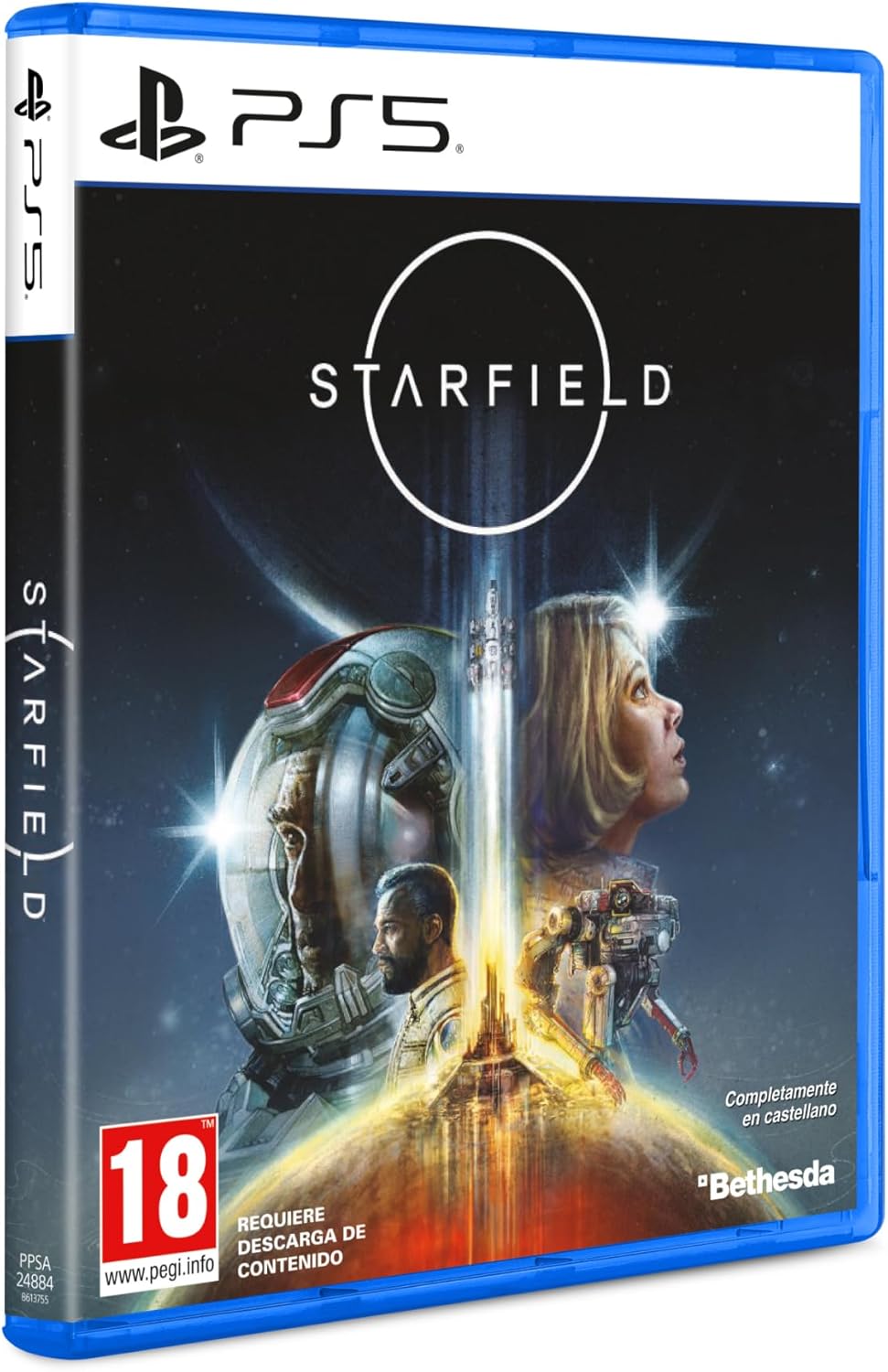 Starfield™: Edición estándar – PlayStation 5© [Disco físico – Requiere descarga de contenido]