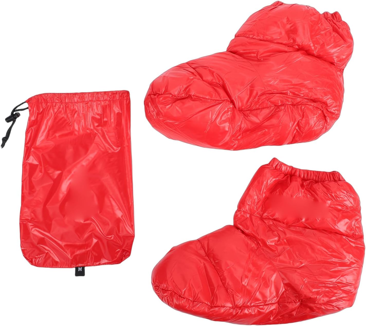 Down Booties Warm Socks for Men & Women - Sleeping Sock for Camp, Backpacking - Soft & Cozy Camping Sleeping Bag Tent Down Slippers Foot Warmer