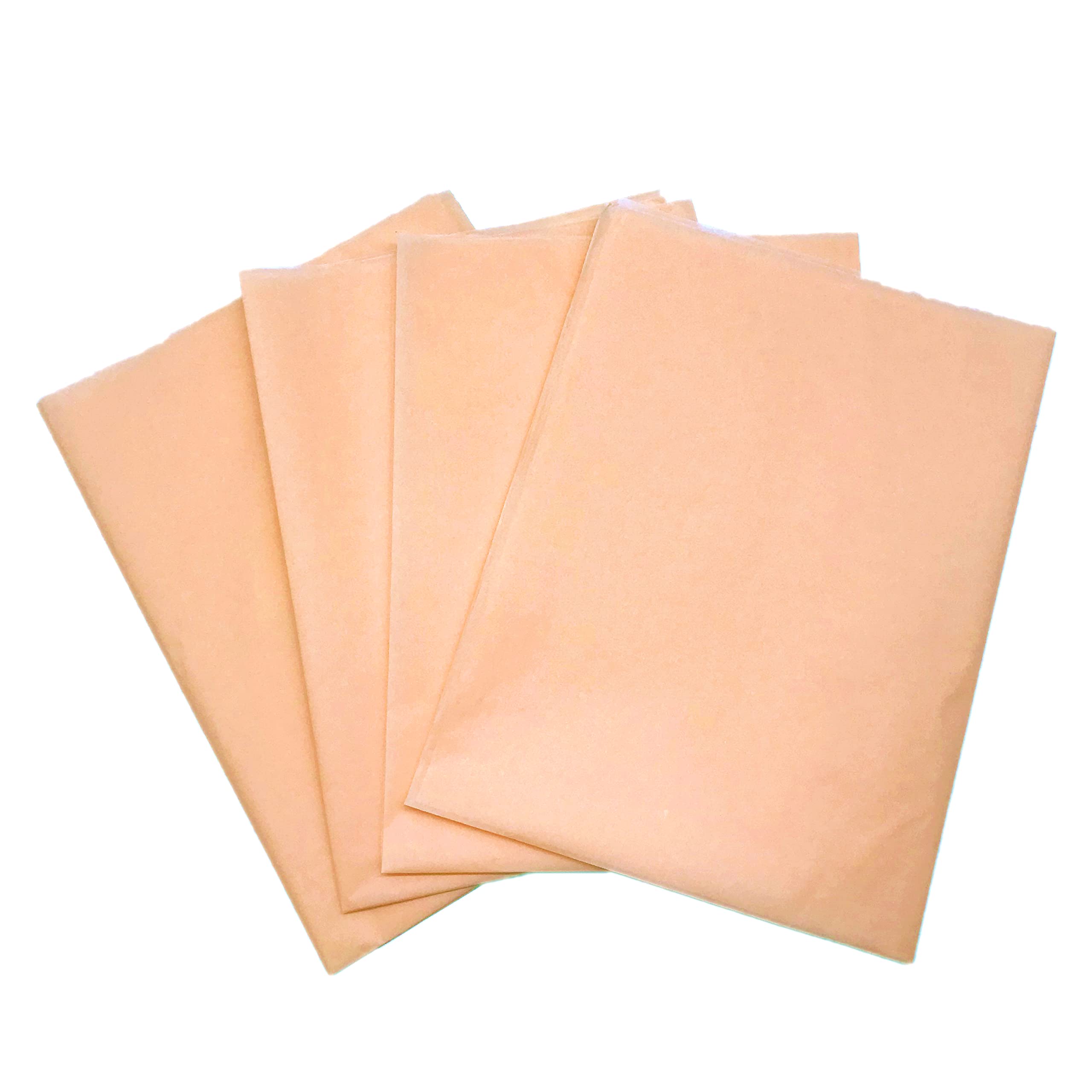 REDDOTGIFT® 50 Sheets Peach Color Tissue Paper Gift Wrapping DIY Tissues 50 * 70cm…17 Grams,Acid Free for A Variety Of Craft, Art and Paper Projects,T-Shirt Wrap….(Peach, 50 * 70cm)