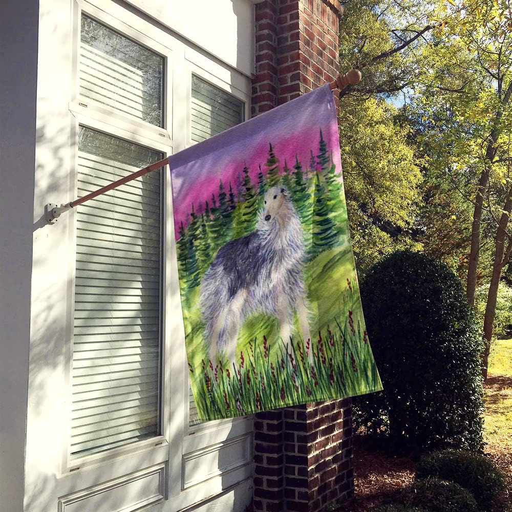 Caroline's Treasures SS8227CHF Borzoi Flag Canvas, Large, Multicolor
