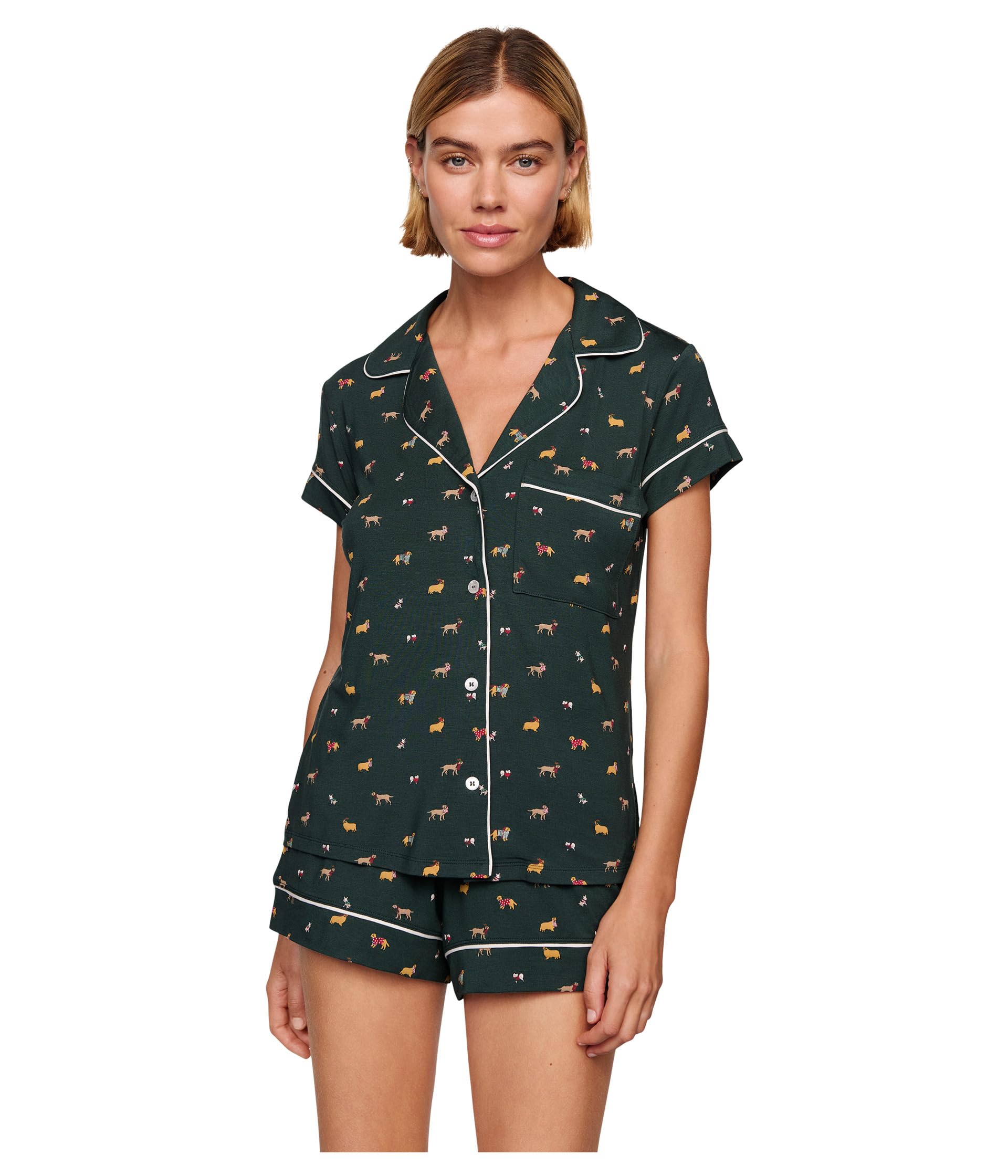 Eberjey Women's Gisele Tencel™ Modal Shortie Short Pj Set