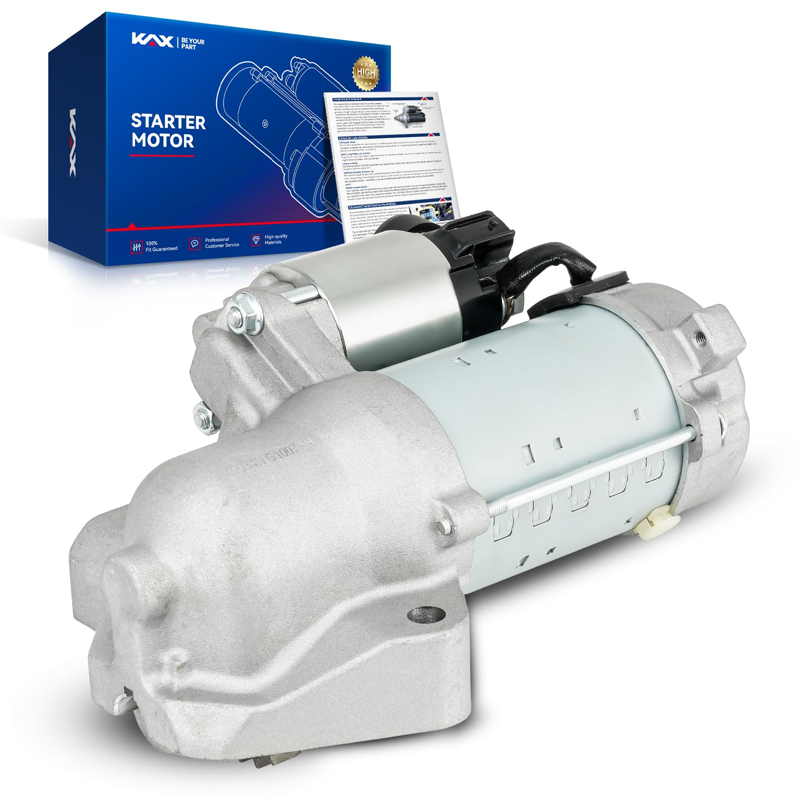 KAX New Starter Replacement for 2009-2014 Honda Pilot, 2011-2013 Honda Odyssey 3.5L V6, 2010-2011 Acura TL 3.7L V6 19084N-image-11