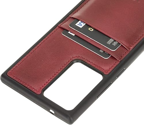 Vista 115 de Venito Capri - Funda de piel tipo cartera compatible con Samsung Galaxy Note 10 Plus (6.8 pulgadas), extra segura, con bloqueo RFID y cubierta