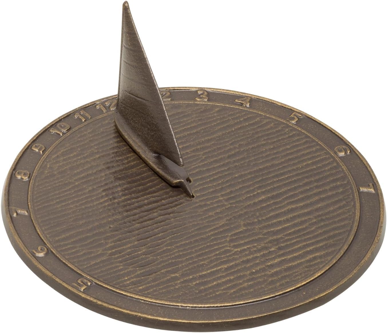 Day Sailor Sundial, Oil Rub Bronze Homr or Garden Drcor