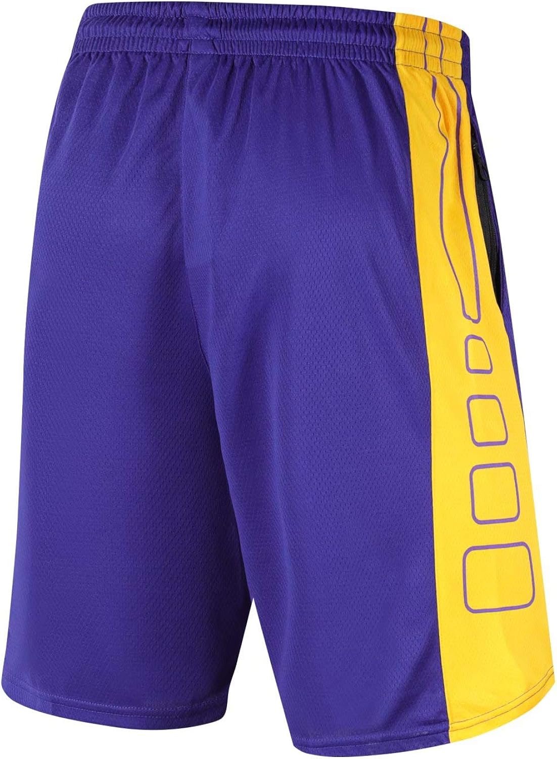 Youth athletic shorts with zipper pockets Clearance