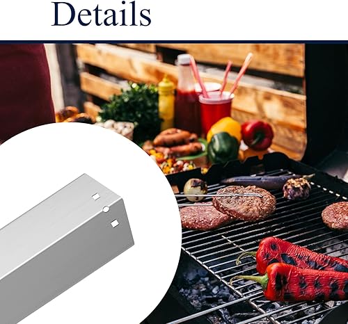 Miniatura 4 de Boloda Protectores de placas de calor para parrilla y tubo de quemador de parrilla para parrilla Chargriller 3001 3008 3030 4000 5050 5072,5252