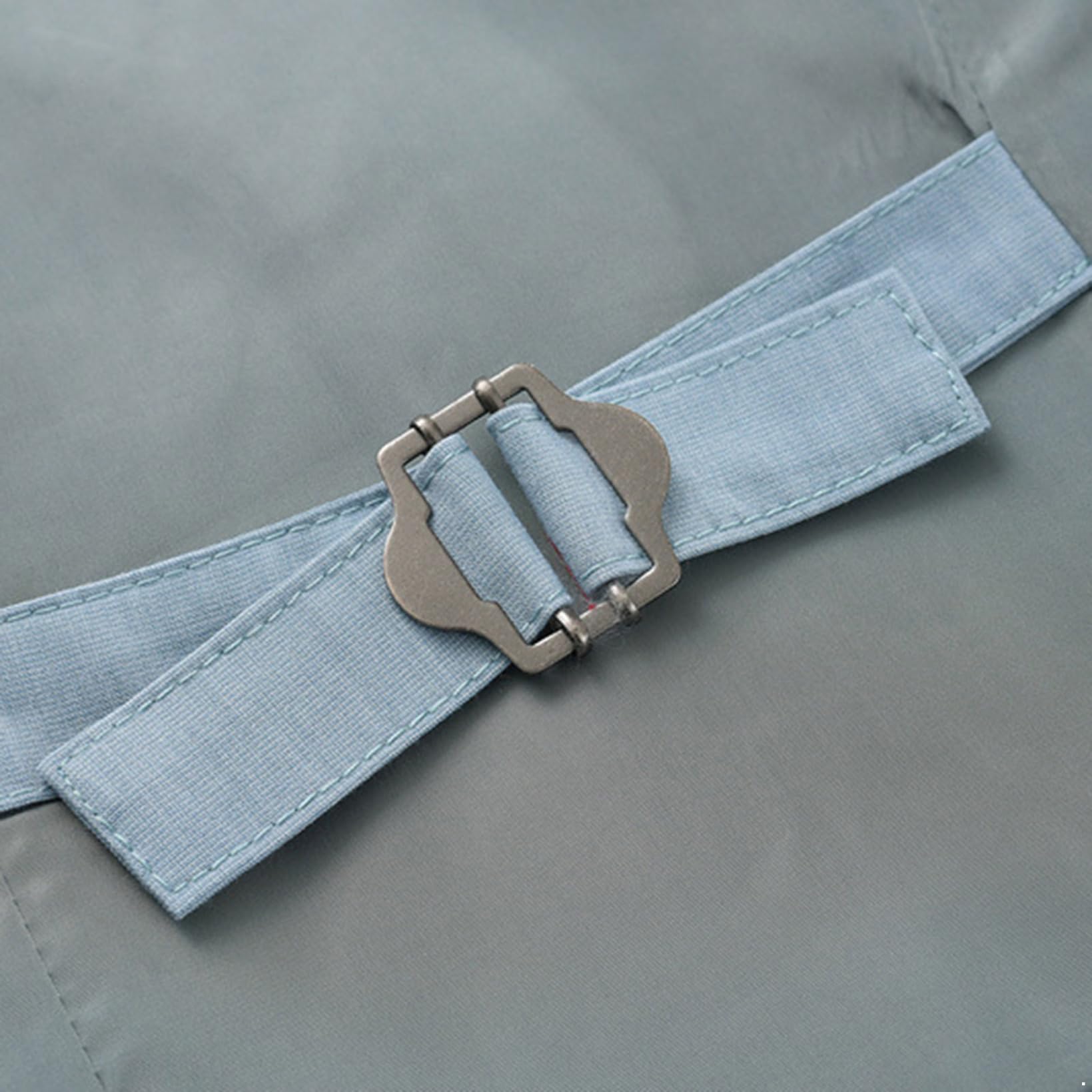 Hansber Baby Jungen Gentleman Smoking Anzug Fliege Hemd Weste Hose 4tlg Babykleidung Schicker Taufanzug Hellblau 80-86