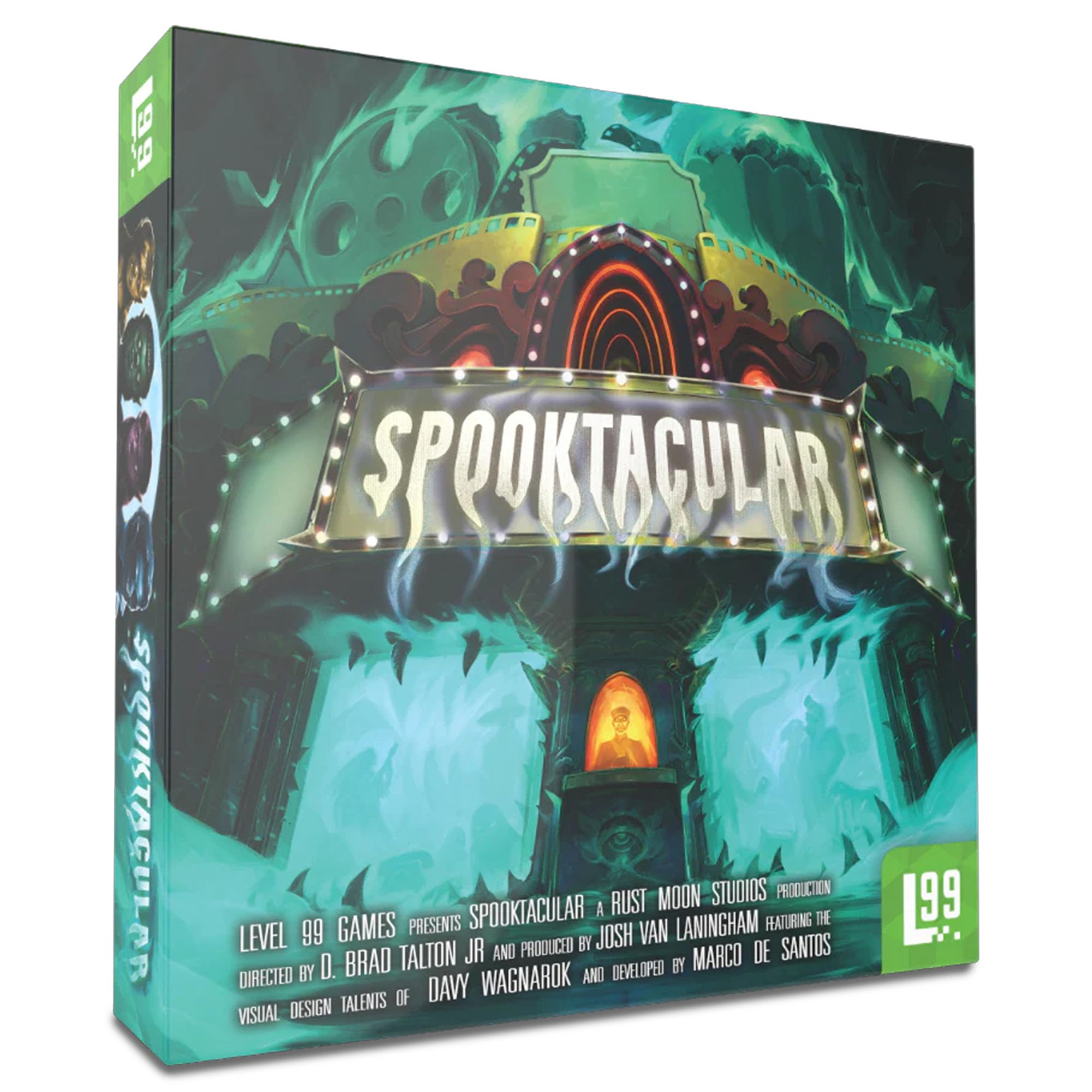 Photo 1 of Spooktacular Board Game – Play as 20 Spooky Cinema Monsters, Horror Strategy Game for 1-5 Players