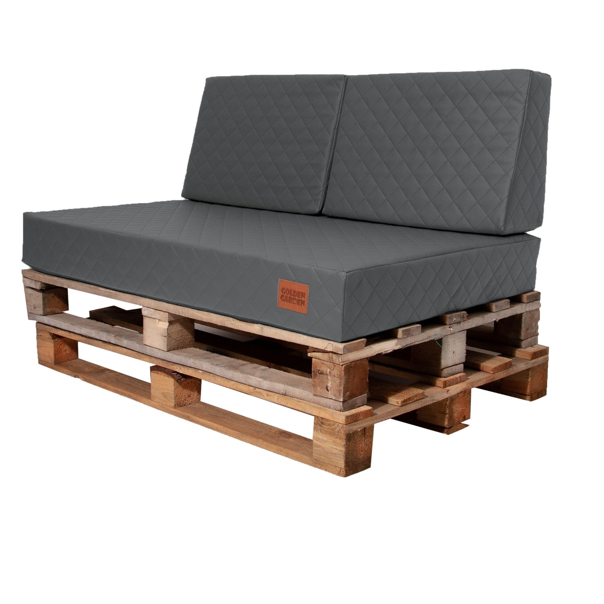 Produktbild von GOLDEN-GROUP Palettenkissen-Set Sitzauflage Palette Gartensofa Versch Farben 305353655418