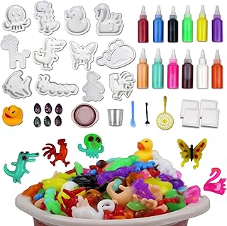 لعبة إلف الماء من كونيوتي للجنسين، مصنوعة من الجل السحري بألوان متعددة، مناسبة للأطفال من عمر 6 سنوات فما فوق. غير سامة وتعليمية مع مجموعة متنوعة من الأشكال