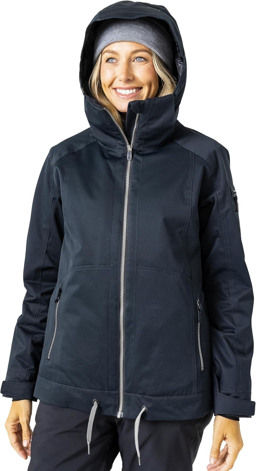 Roxy Women's Meade 3-in-1 Snow Jacket – 10k Waterproof, Pfas-free, Recycled Materials - Image 10