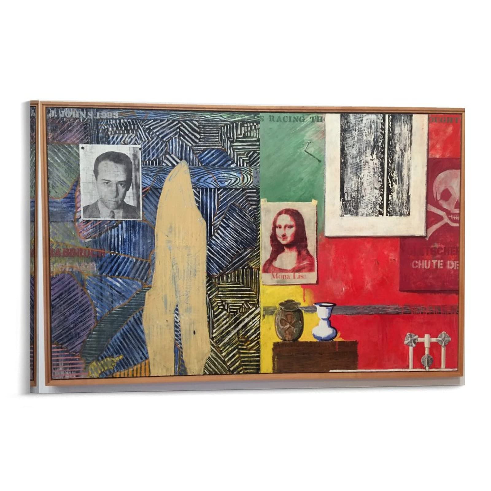 ジャスパー ジョンズ Amazon.com: Racing Thoughts by Jasper Johns Poster