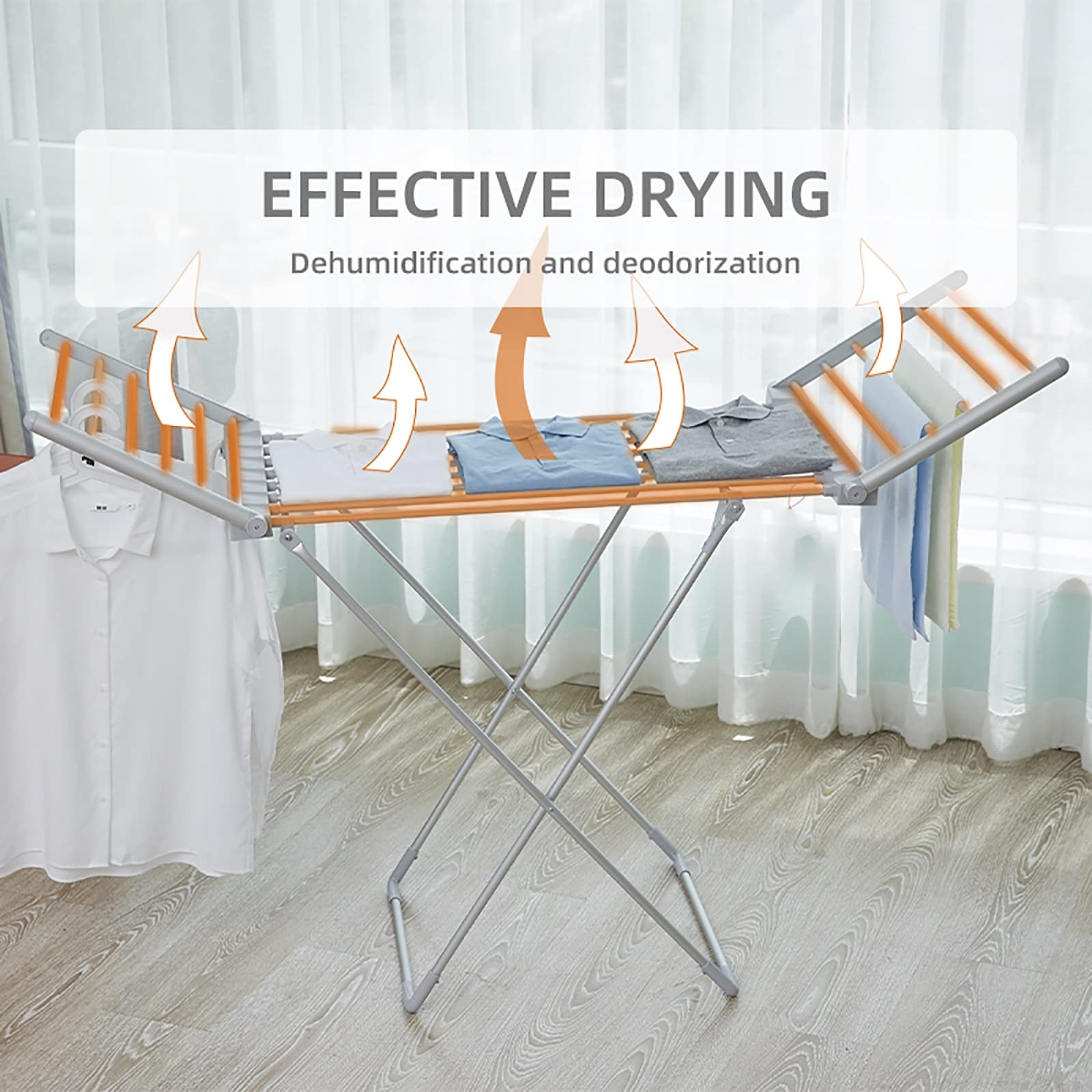 Amazon.co.jp : 20ウィング電気衣類乾燥機、タオルウォーマー