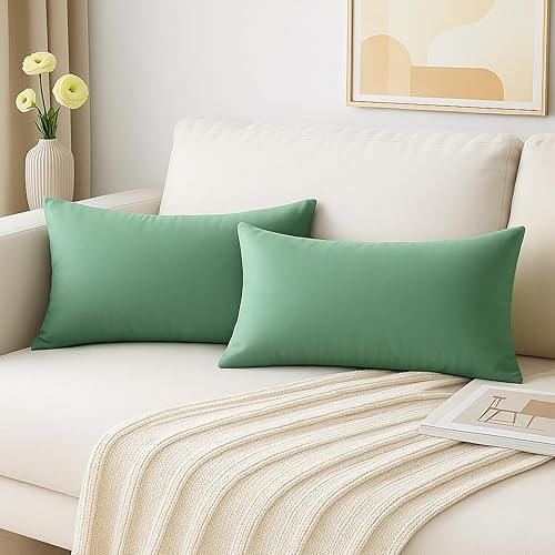 Vista 158 de Thmyo Paquete de 2 fundas de almohada cuadradas decorativas de algodón, fundas de almohada de sublimación en blanco, fundas de cojín blancas