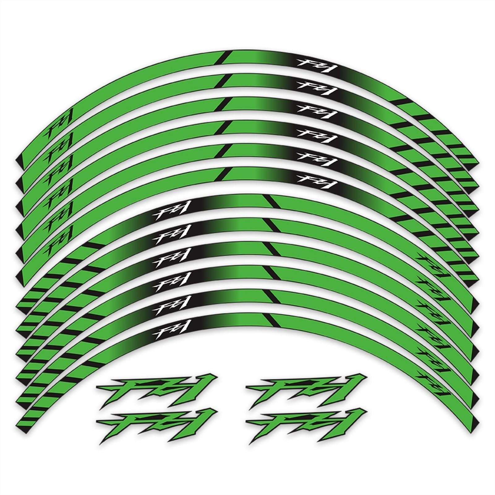 Motorcycle Wheel Stickers for Yamaha FZ1 FZ 1 FZ-1 Wheel Rim Sticker