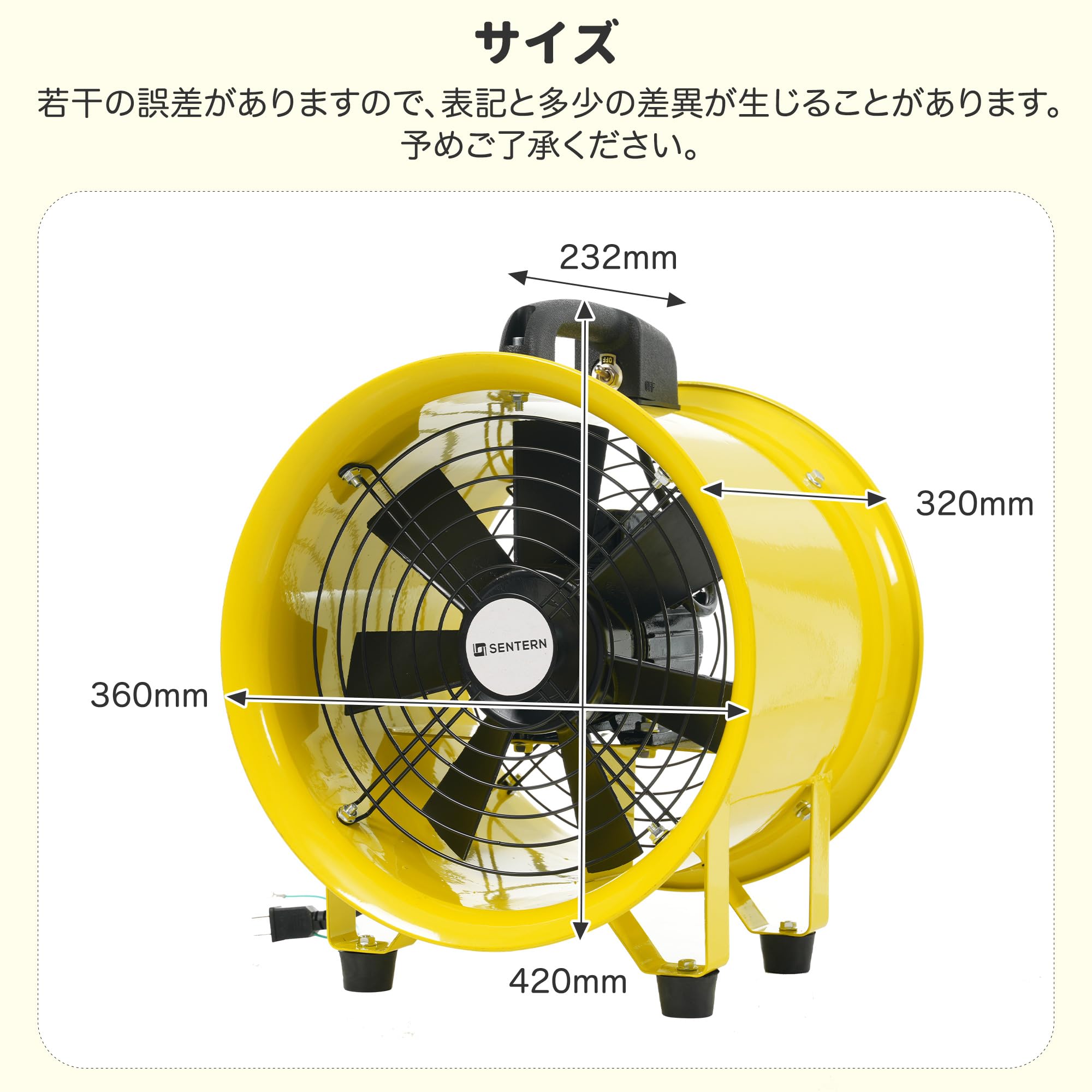 Amazon.co.jp: 送風機 小型 強力 小型送風機 風量3000m³/h 換気扇