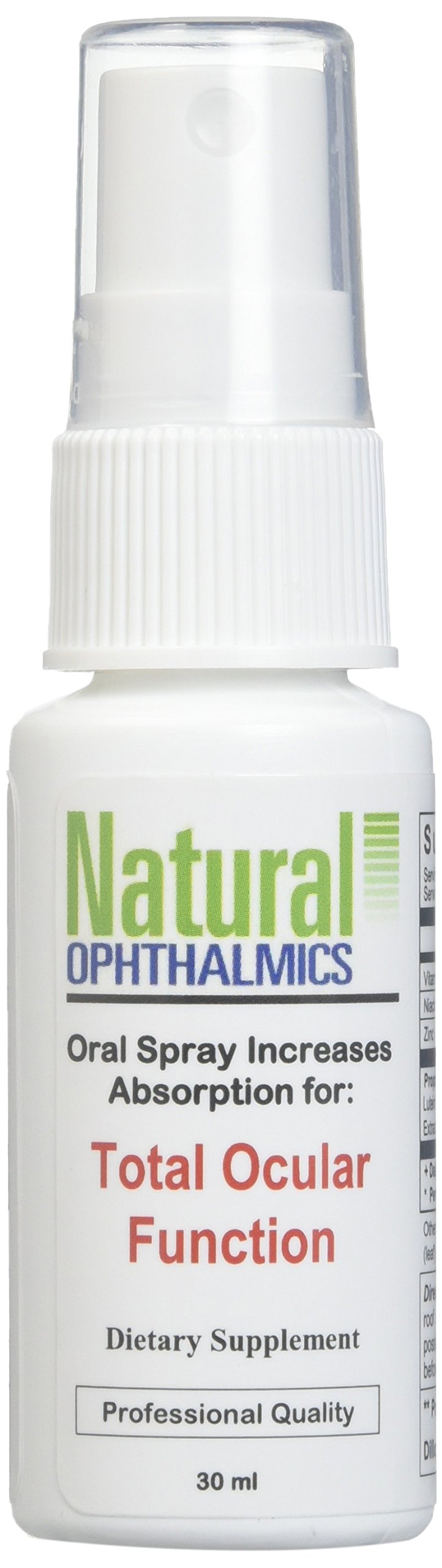 Natural Ophthalmics Total Ocular Function Oral Spray, 30 ml