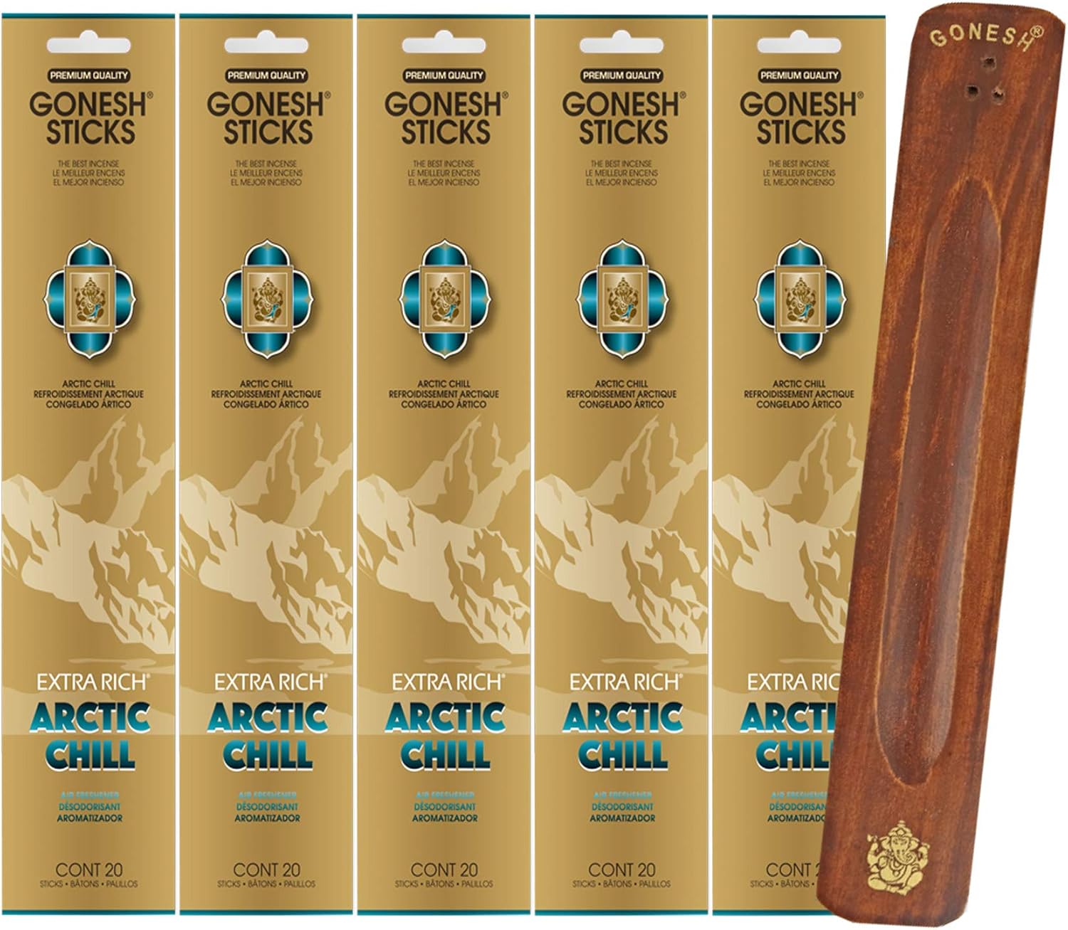 Gonesh Incense Sticks Extra Rich Collection Arctic Chill