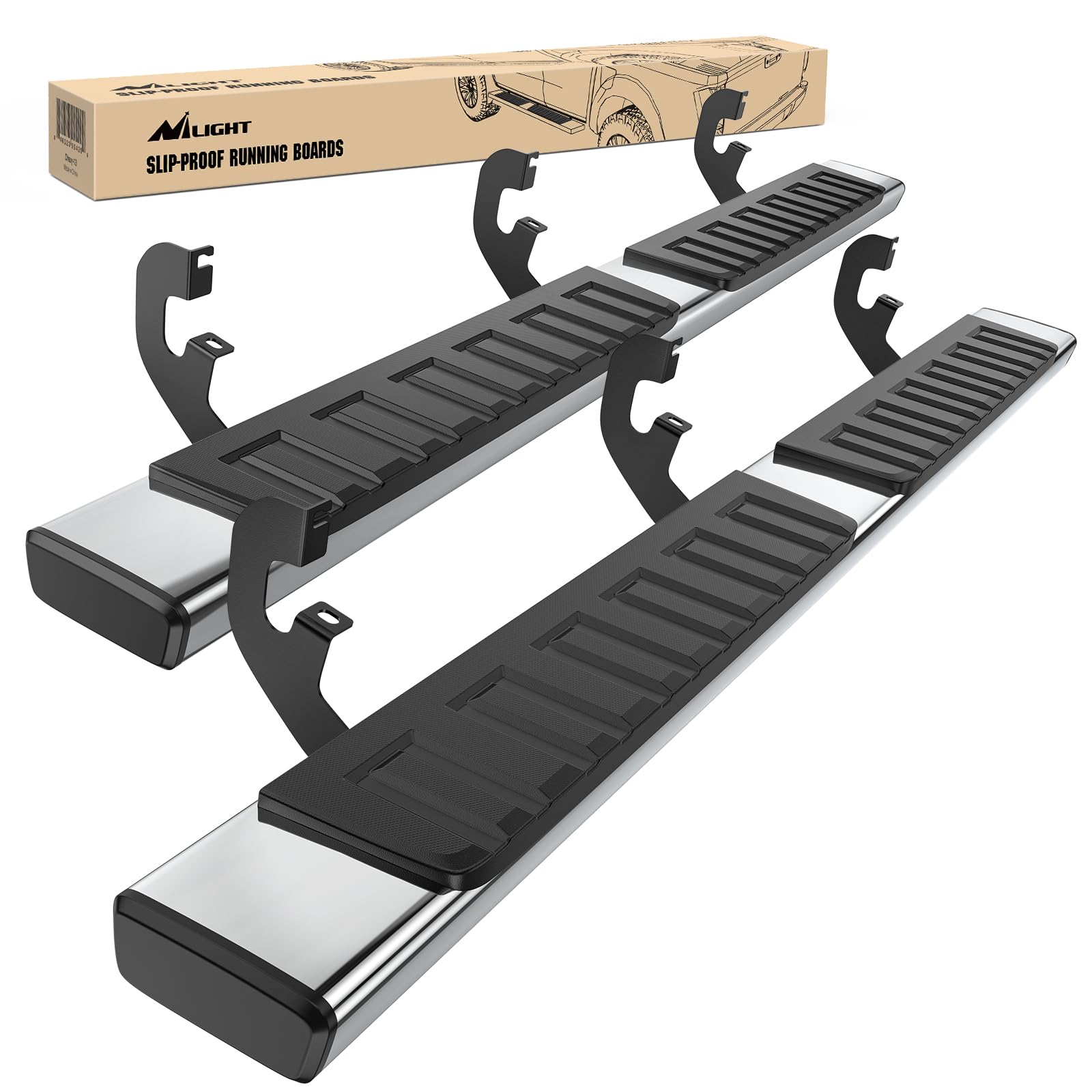 Photo 1 of ***TRUCK/TRAILER PICKUP ONLY***Nilight Running Boards for Silverado/GMC Sierra 1500 2019-2026 Double Cab